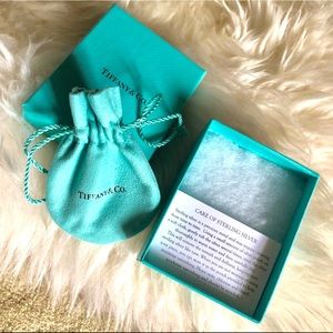 Tiffany & Co. Ring bag and box.
